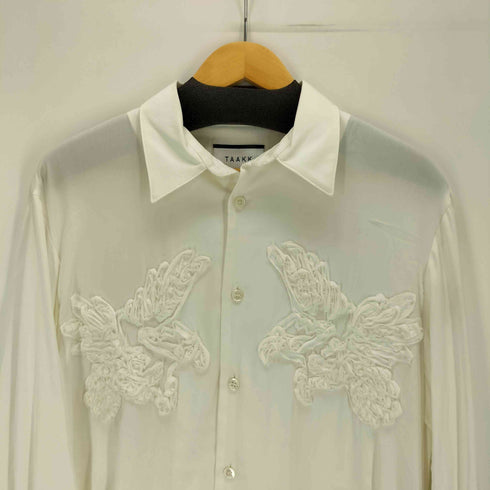 ターク TAAKK 24SS BIRD EMBROIDERY SHIRTS メンズ JPN:2